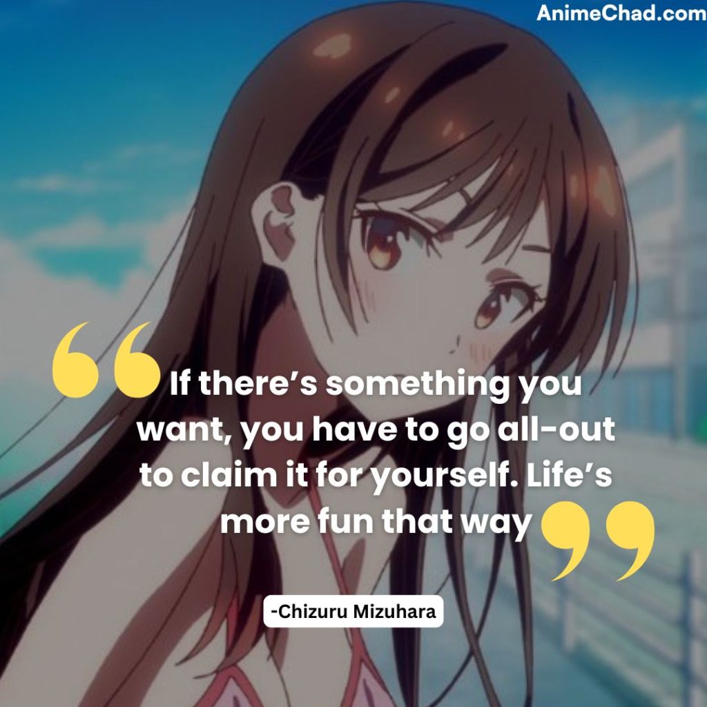 Chizuru Mizuhara Quotes (5)