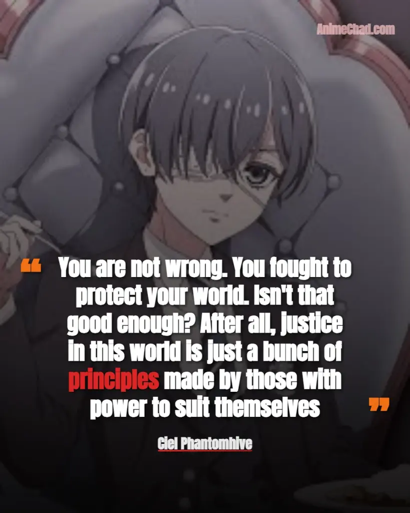 Ciel Phantomhive Quotes (9)