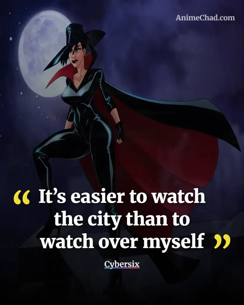 Cybersix Quotes (17)