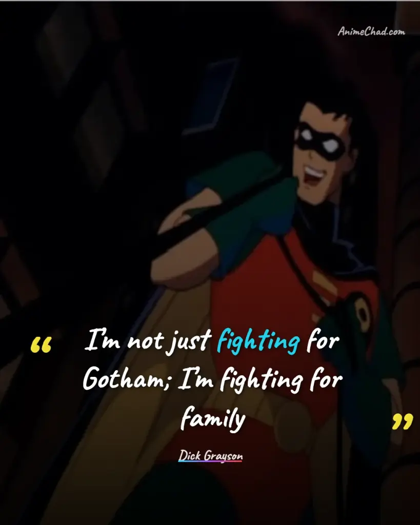 Dick Grayson Quotes