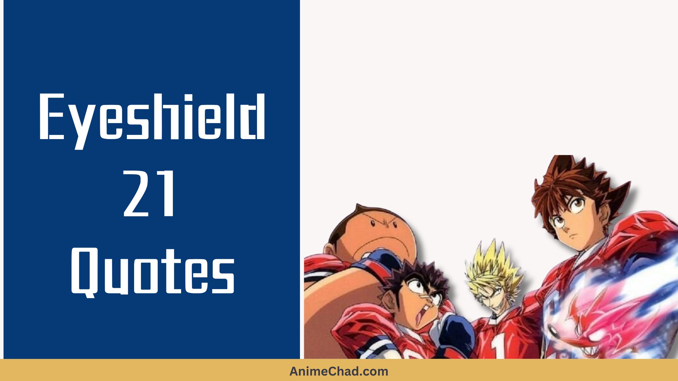 Eyeshield Quotes