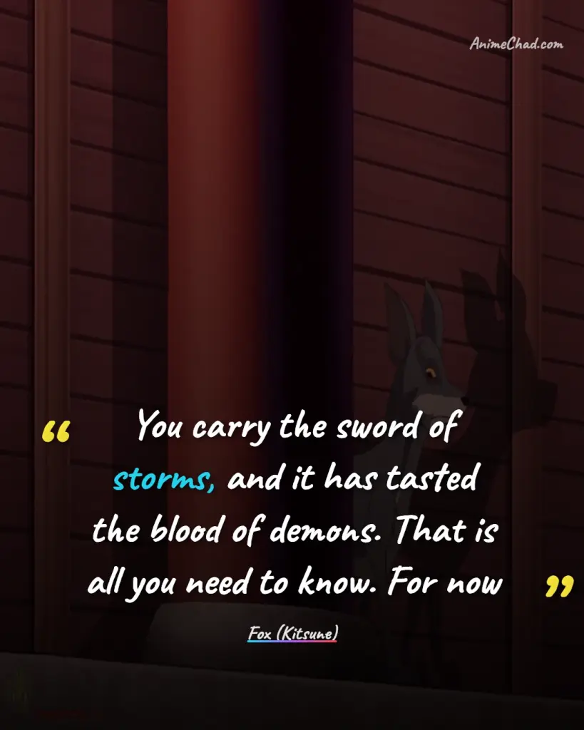 Fox (Kitsune) Quotes