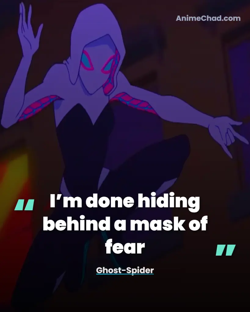 Ghost Spider Quotes (5)