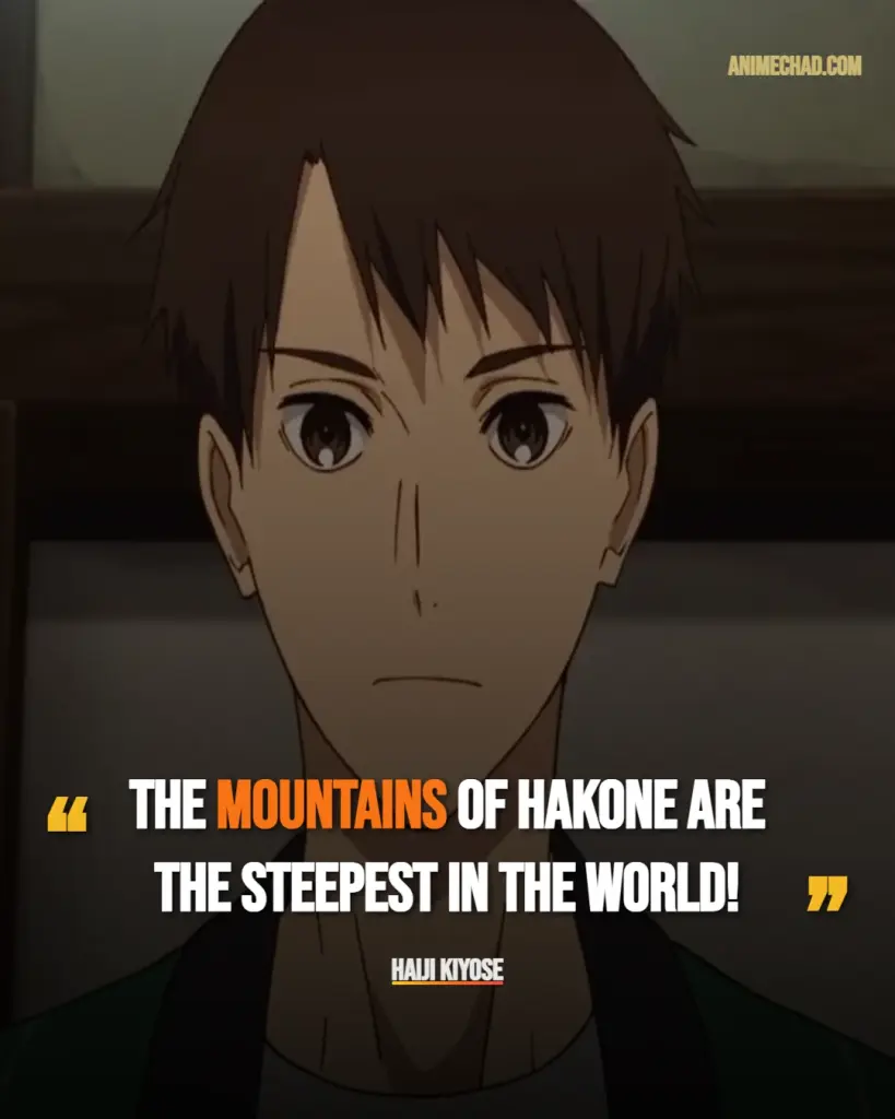 Haiji Kiyose Quotes (1)