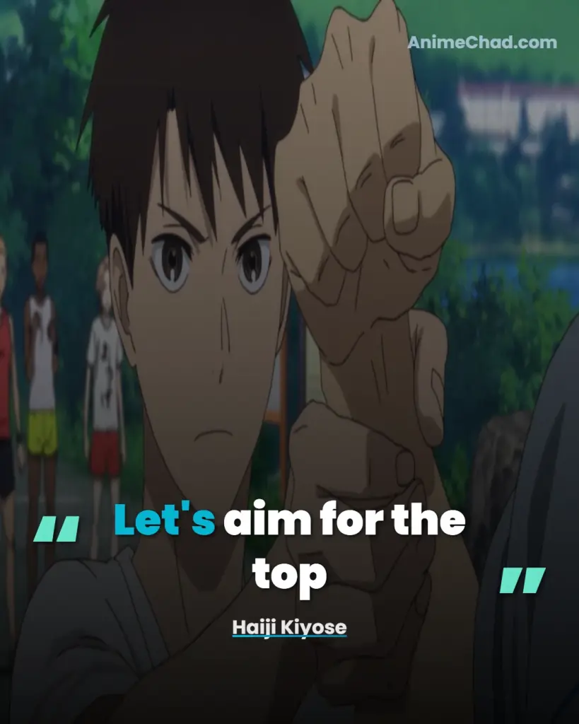 Haiji Kiyose Quotes (13)