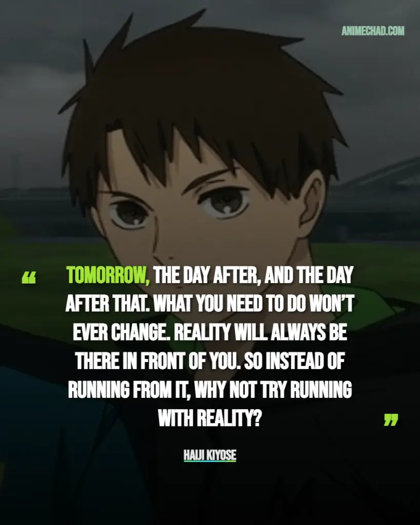 Haiji Kiyose Quotes (6)