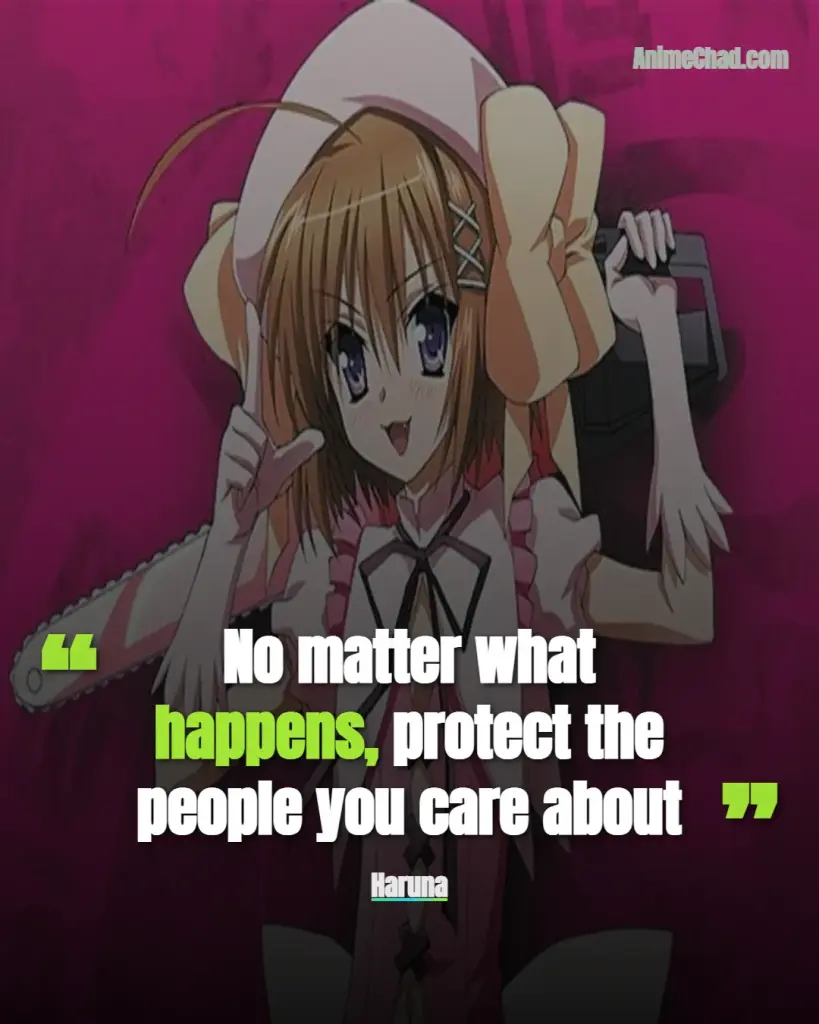 Haruna Quotes