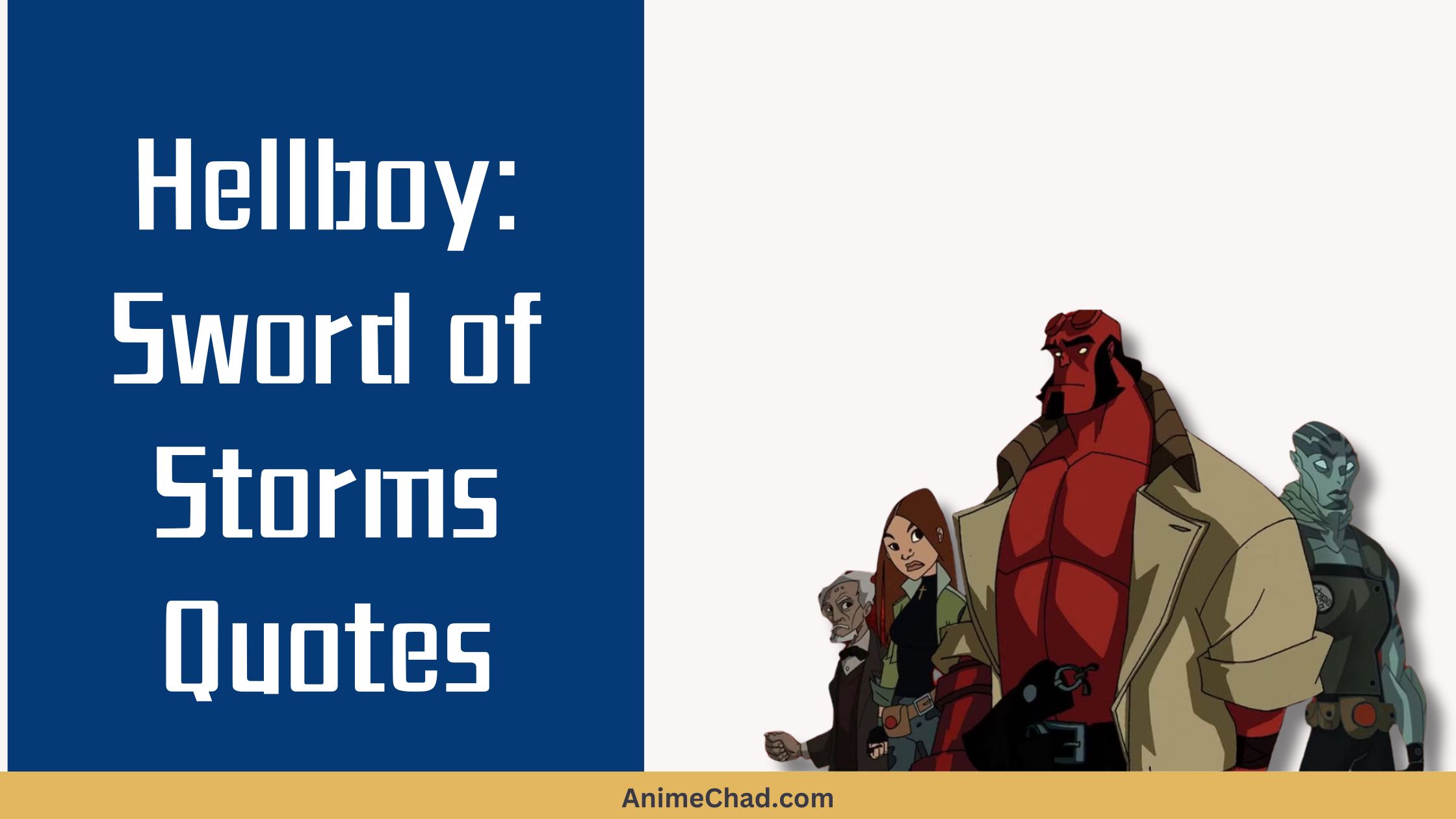 Hellboy Sword Of Storms Quotes