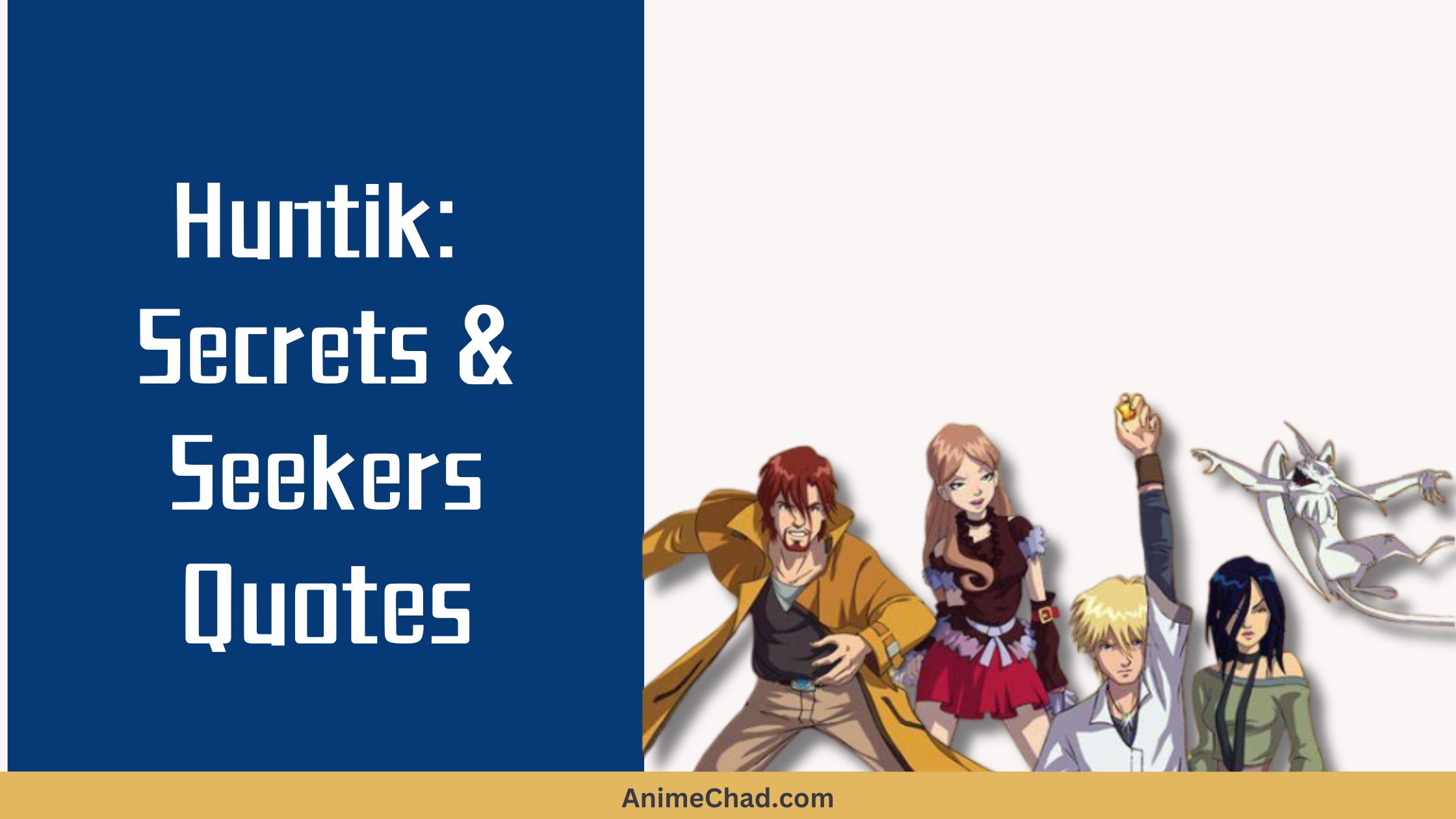 Huntik Secrets & Seekers Quotes