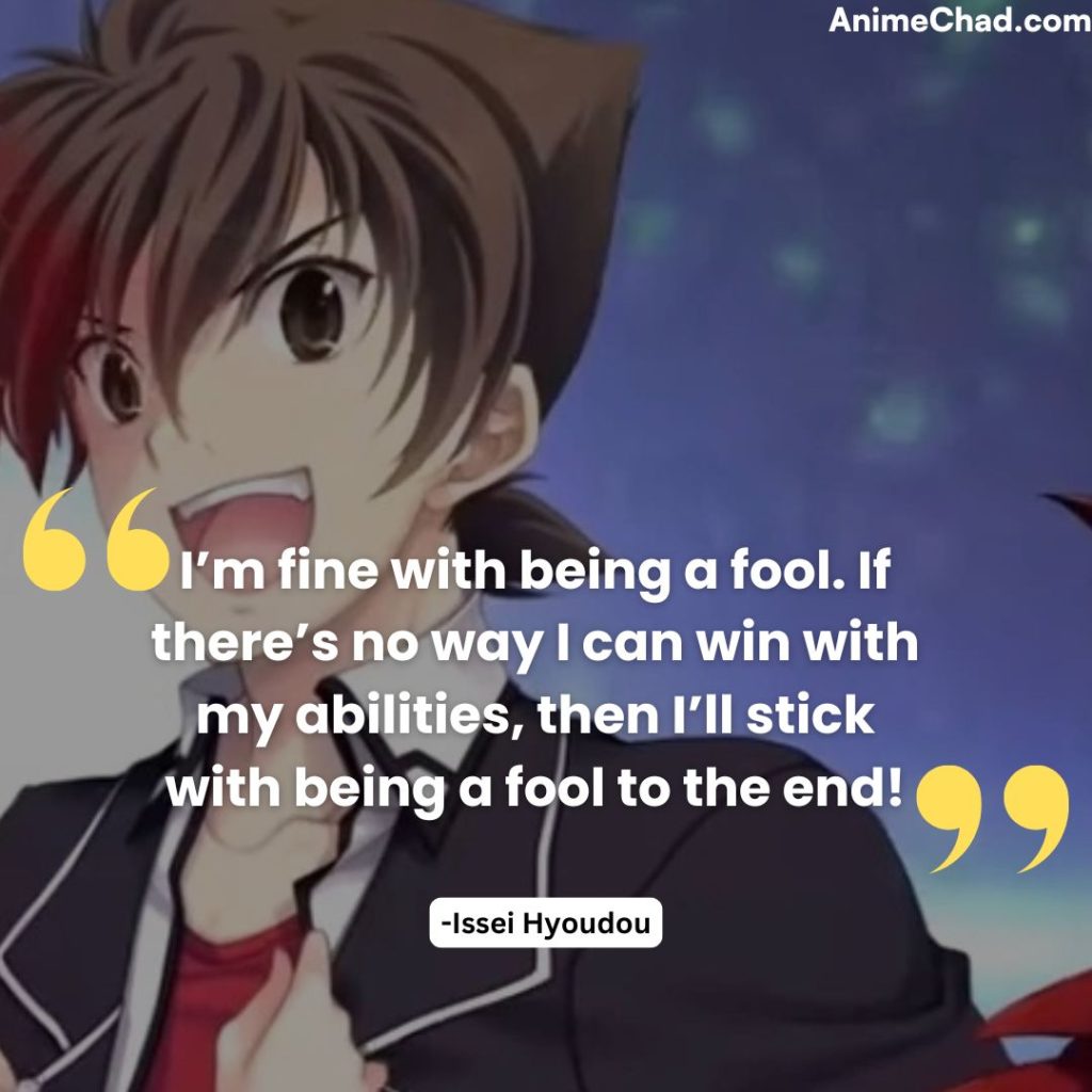 Issei Hyoudou Quotes