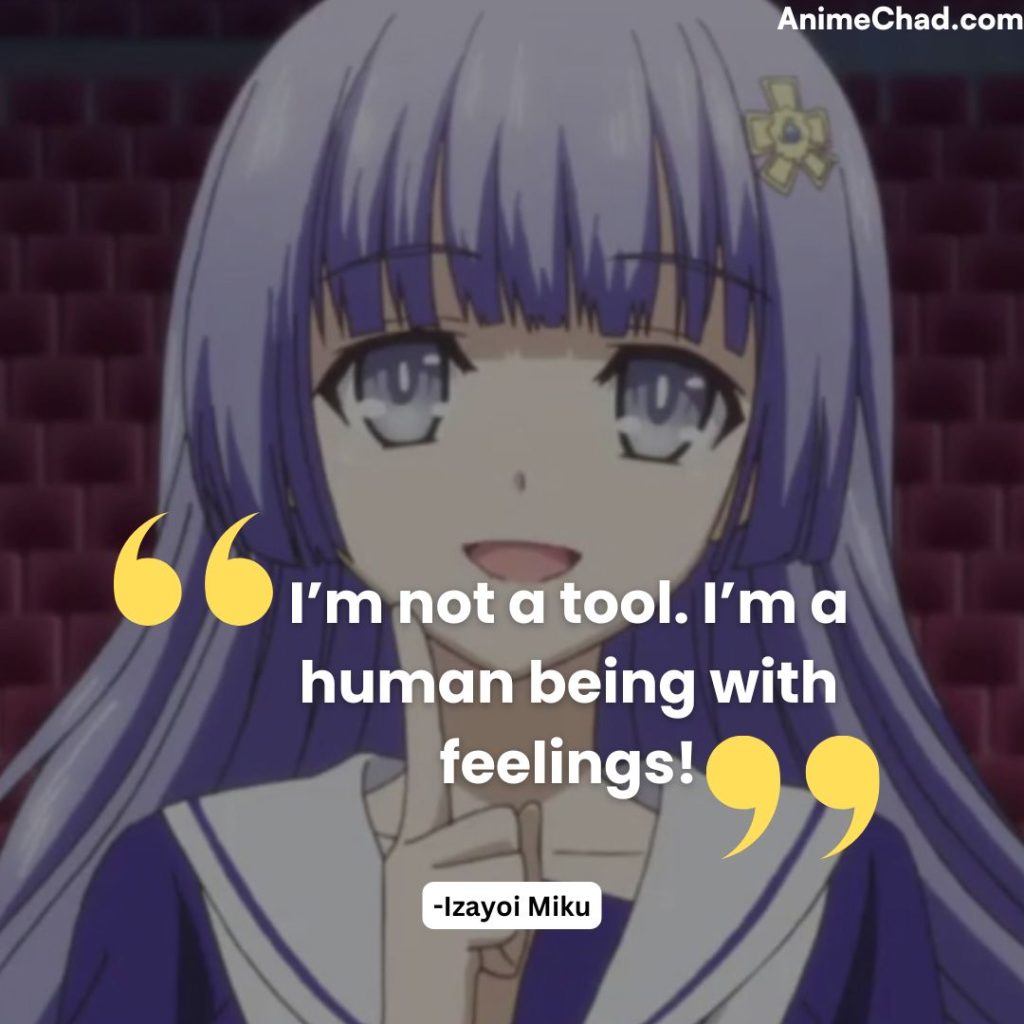 Izayoi Miku Quotes