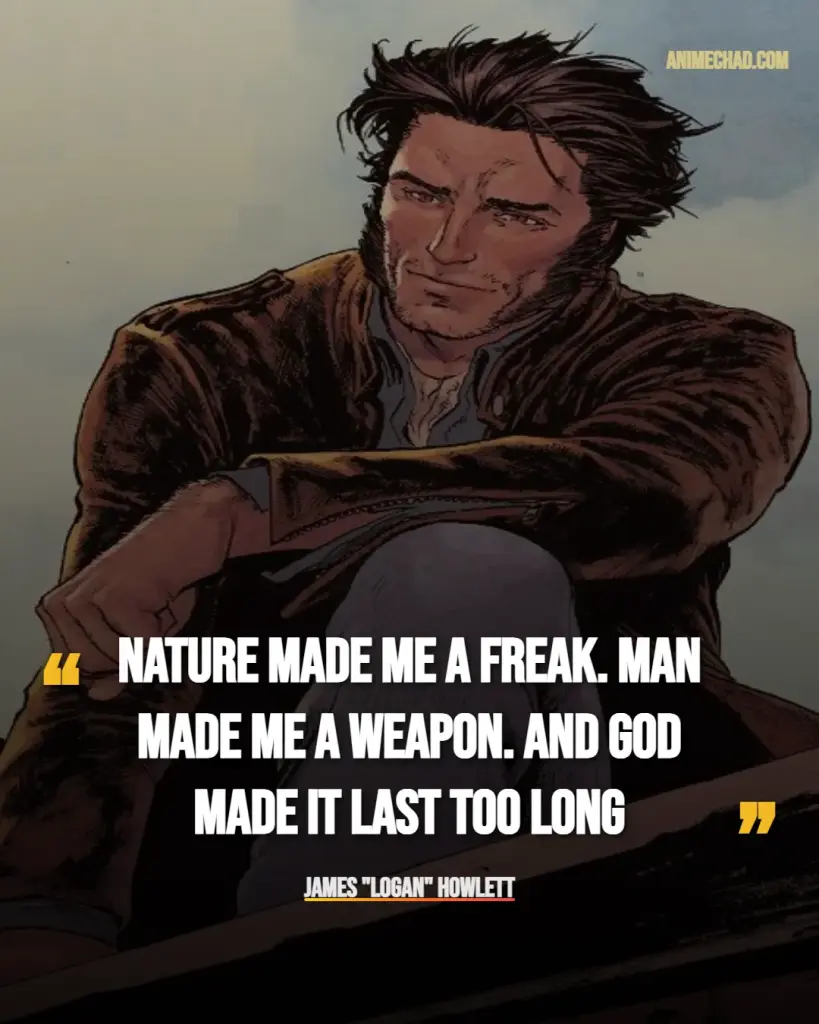 James Logan Howlett Quotes (1)