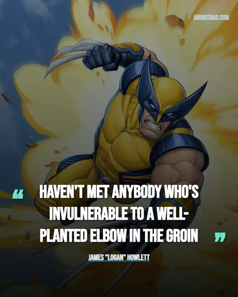 James Logan Howlett Quotes (15)