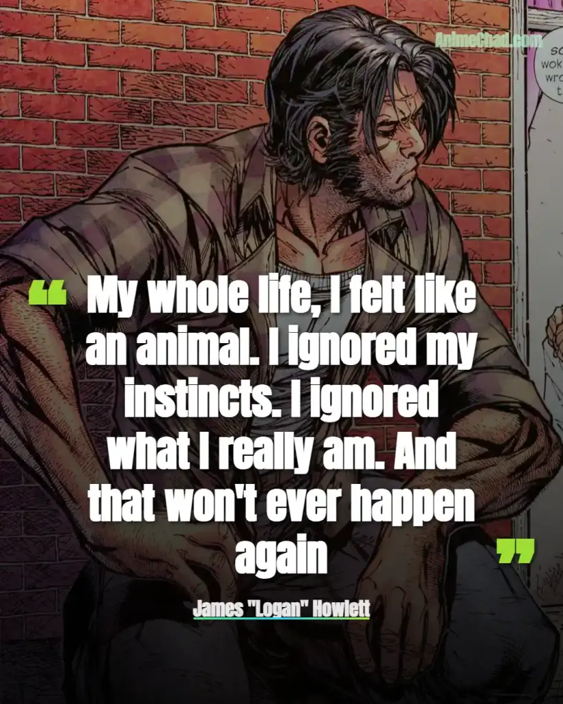 James Logan Howlett Quotes (2)
