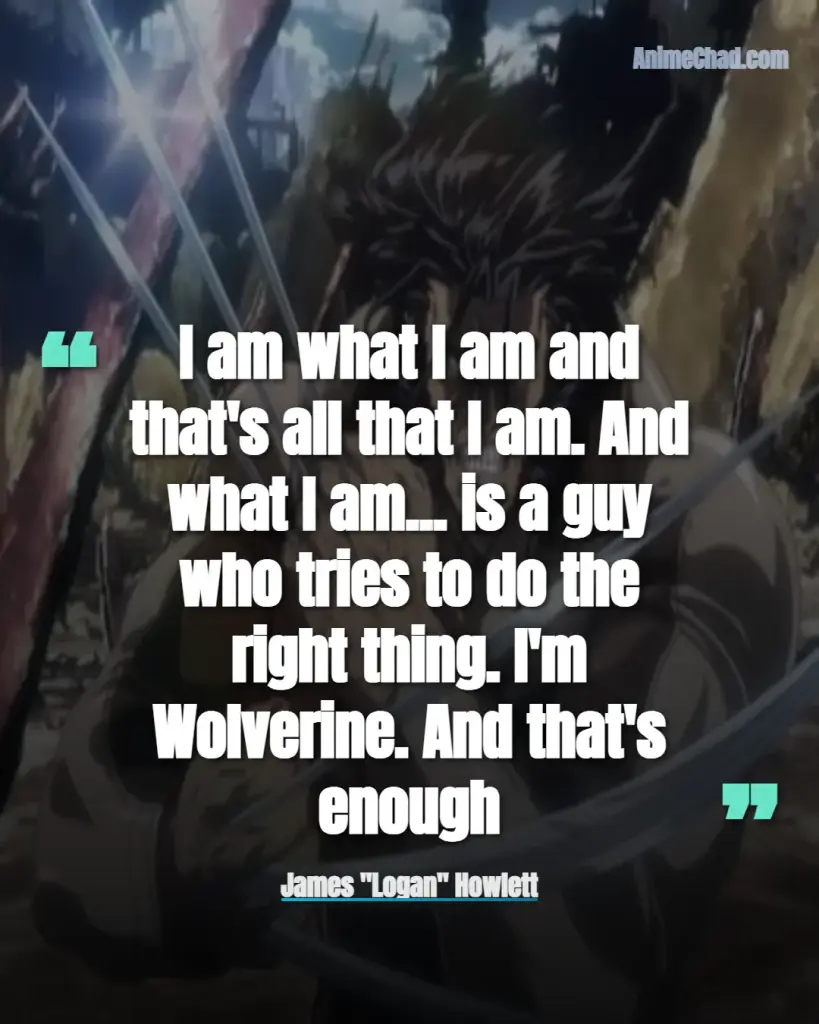 James Logan Howlett Quotes (9)