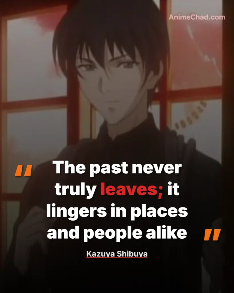 Kazuya Shibuya Quotes (2)