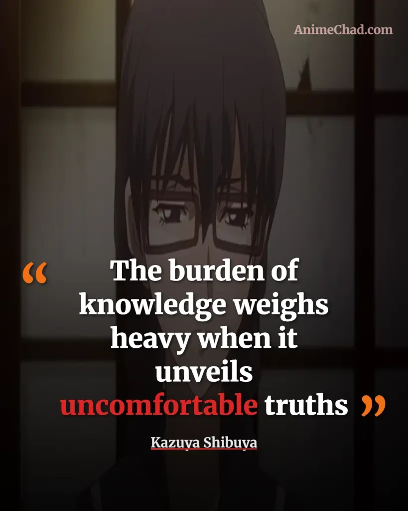 Kazuya Shibuya Quotes (4)