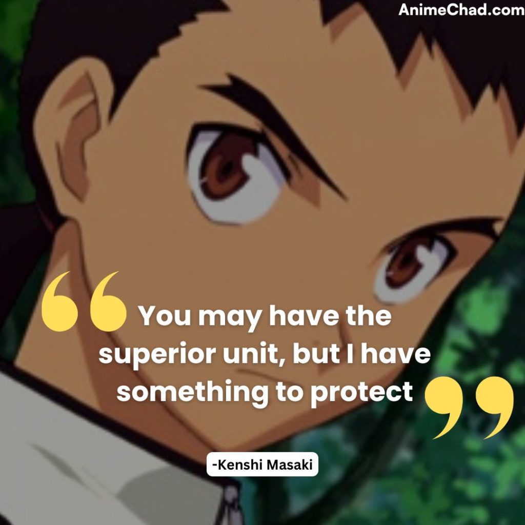 Kenshi Masaki Quotes