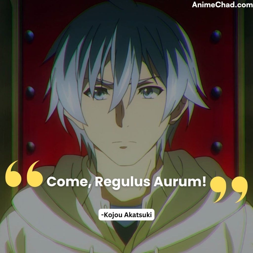 Kojou Akatsuki Quotes