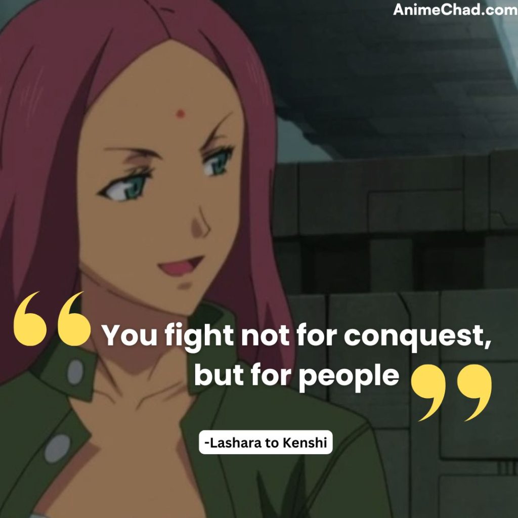Lashara To Kenshi Quotes