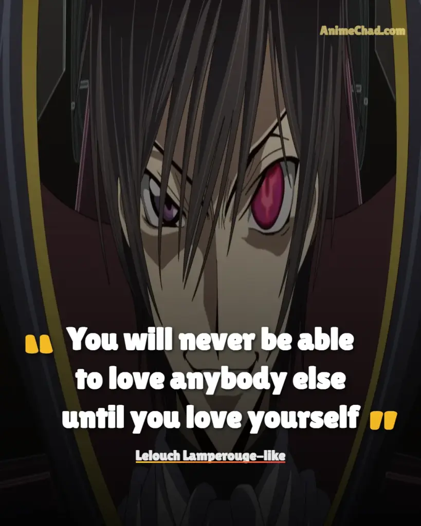 Lelouch Lamperouge Like Quotes