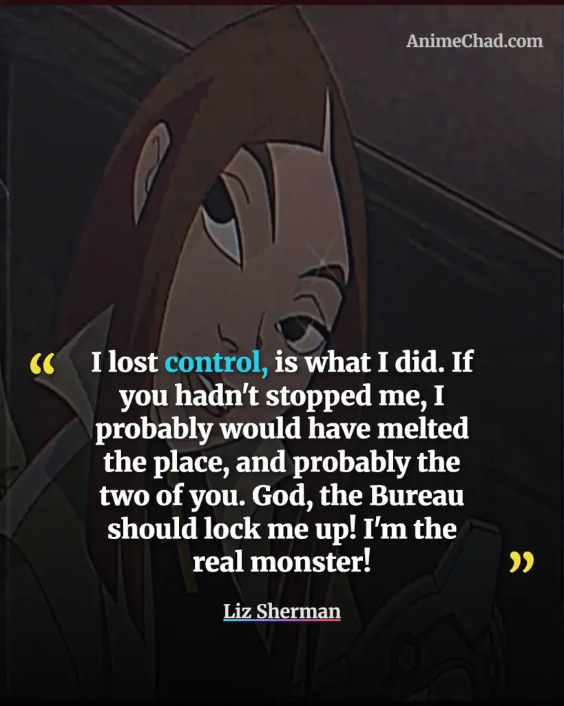 Liz Sherman Quotes (2)