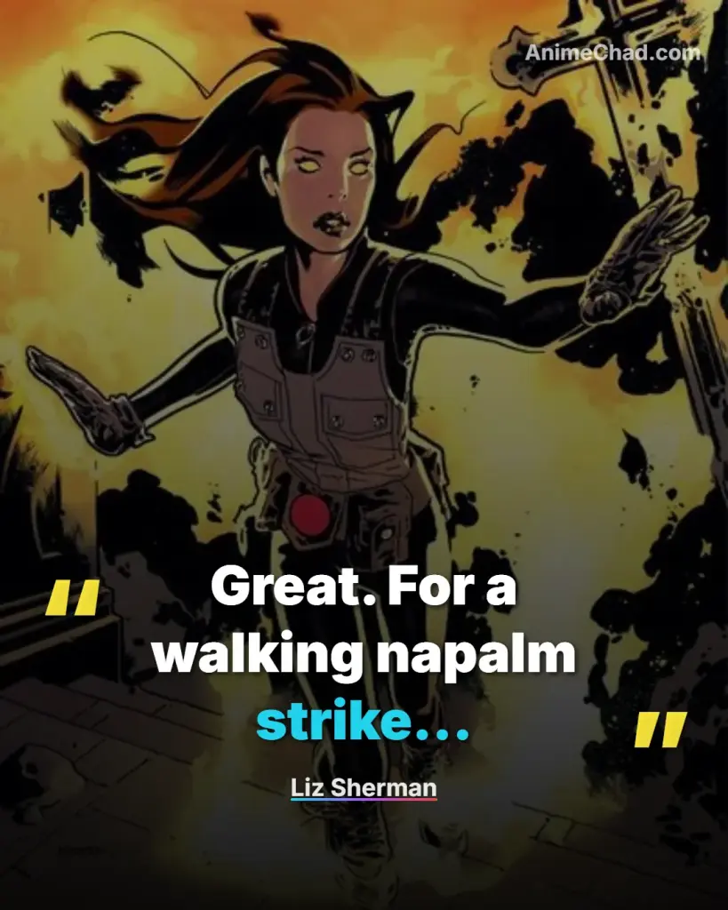 Liz Sherman Quotes
