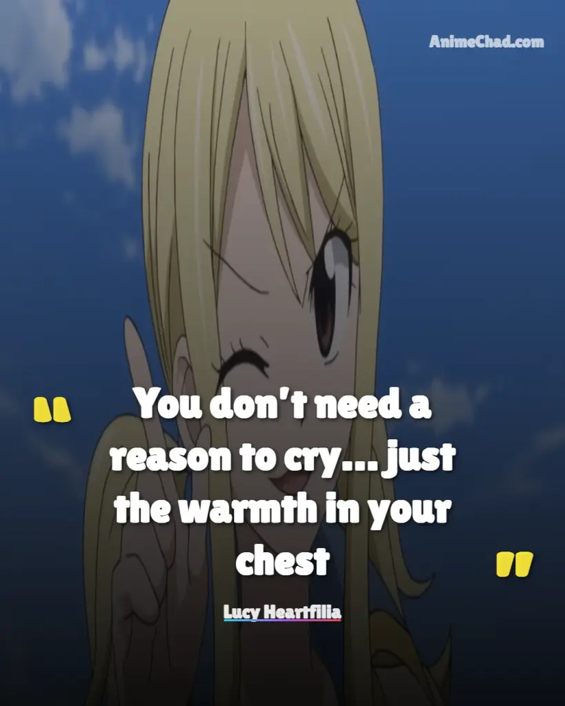 Lucy Heartfilia Quotes (2)