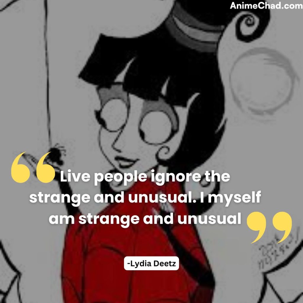 Lydia Deetz Quotes (1)