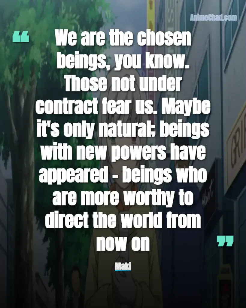 Maki Quotes