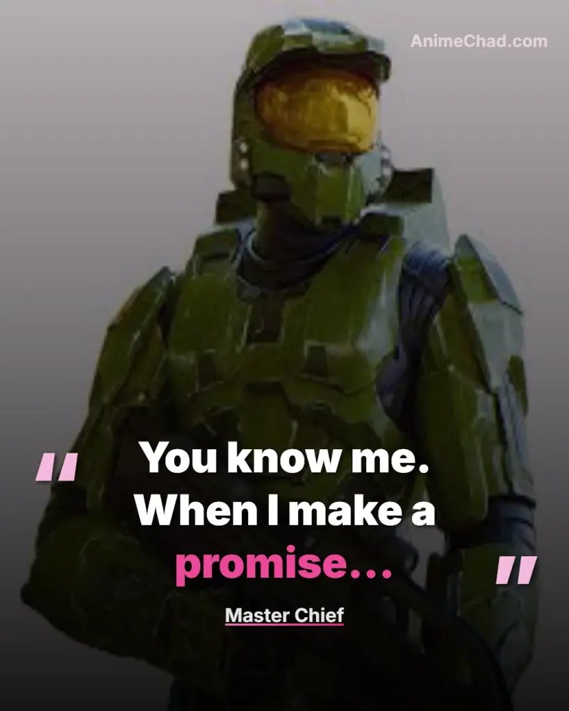 Master Chief Quotes