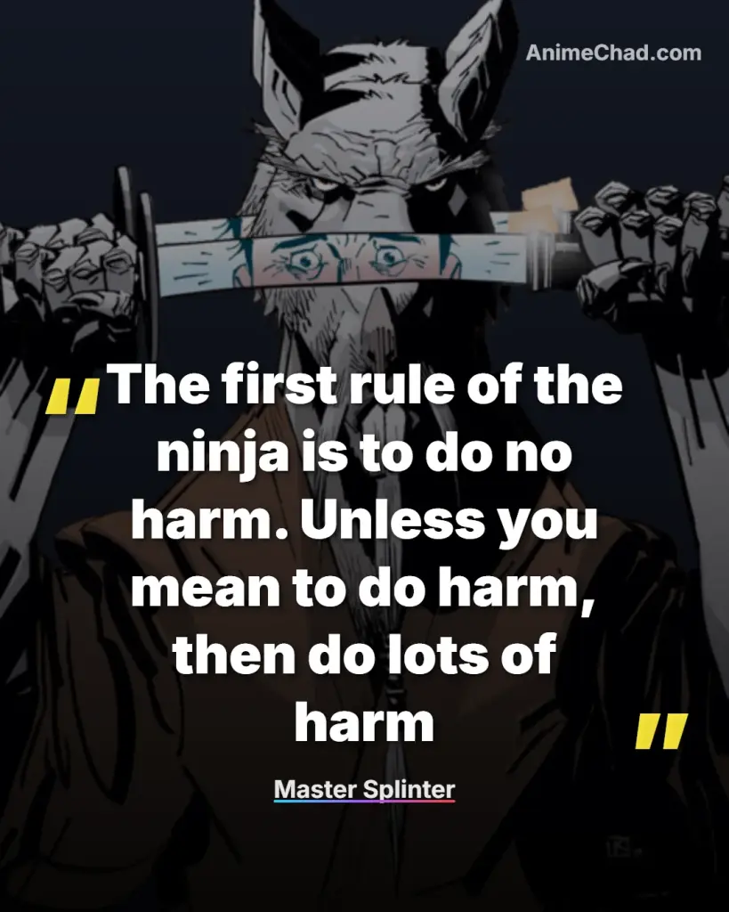 Master Splinter Quotes (12)