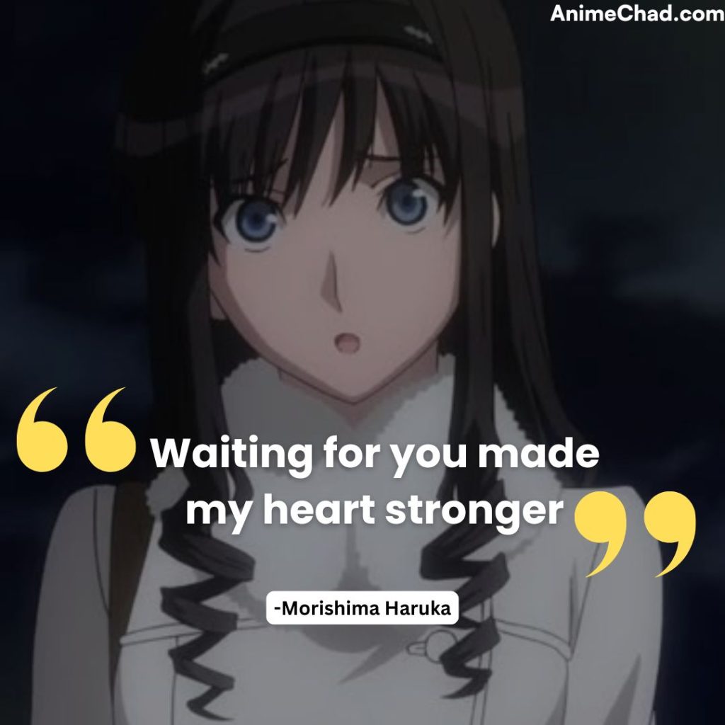 Morishima Haruka Quotes (1)