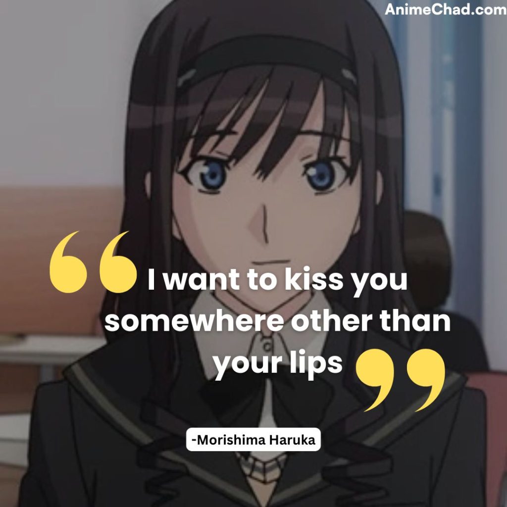 Morishima Haruka Quotes