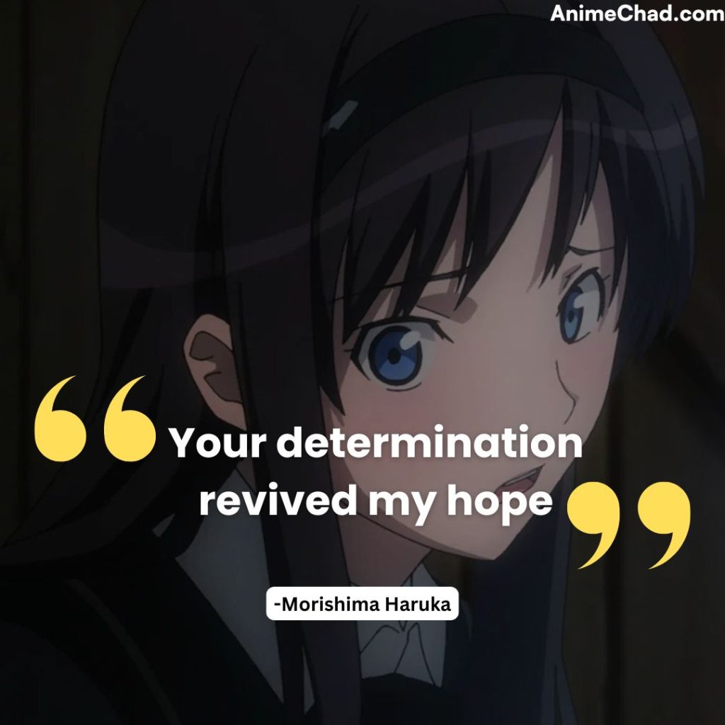 Morishima Haruka Quotes (3)