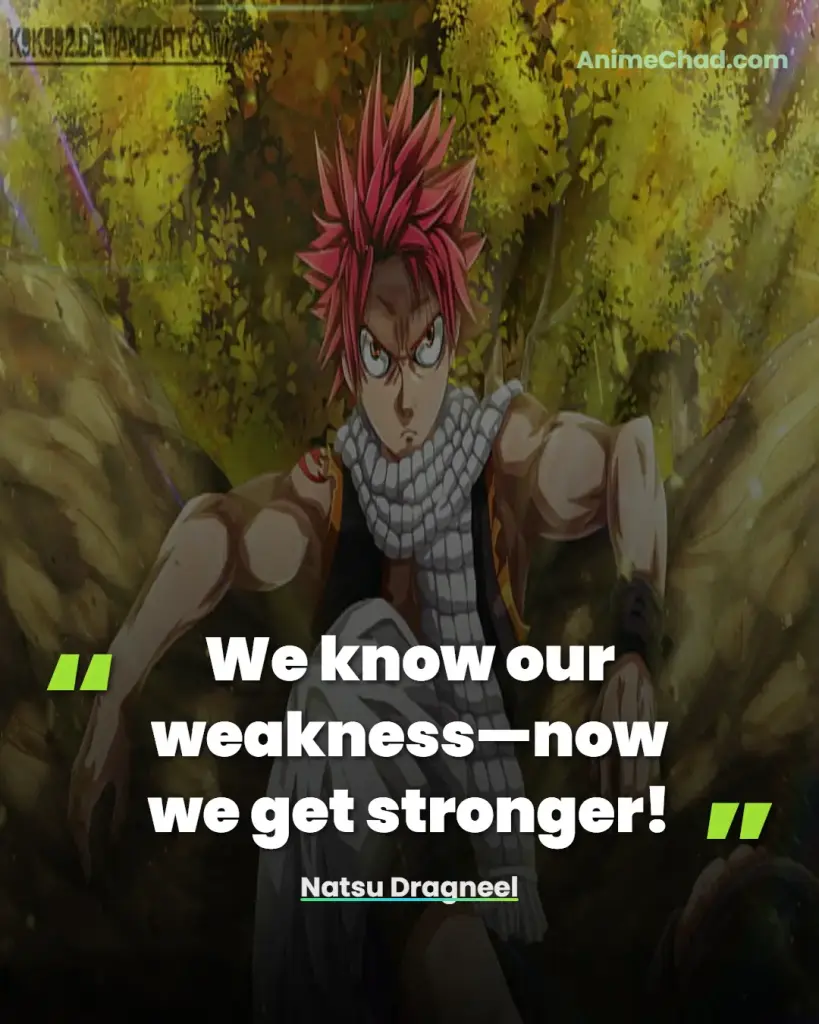 Natsu Dragneel Quotes (4)
