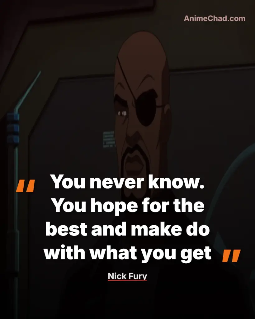Nick Fury Quotes