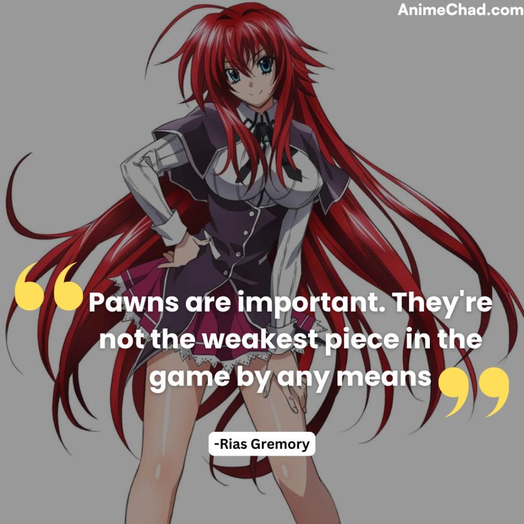 Rias Gremory Quotes
