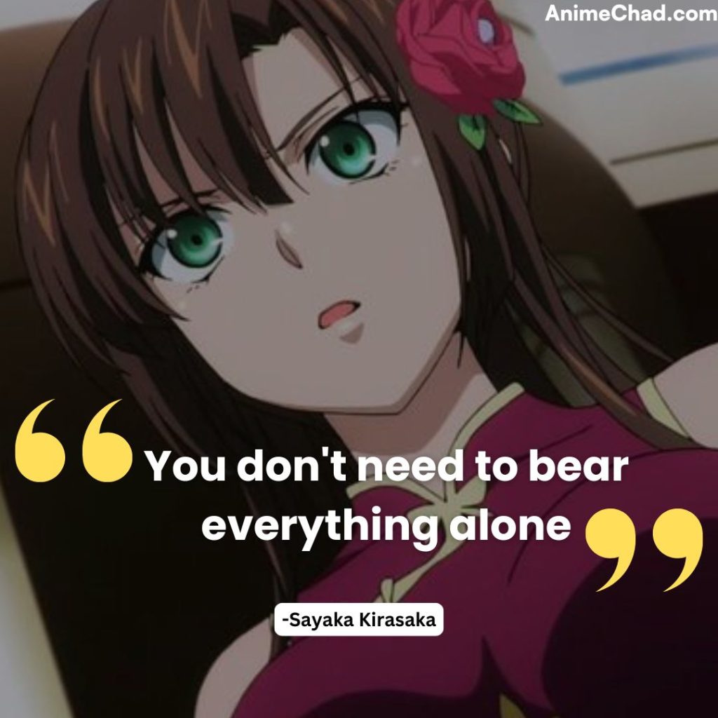Sayaka Kirasaka Quotes
