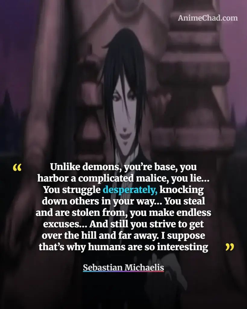 Sebastian Michaelis Quotes (13)