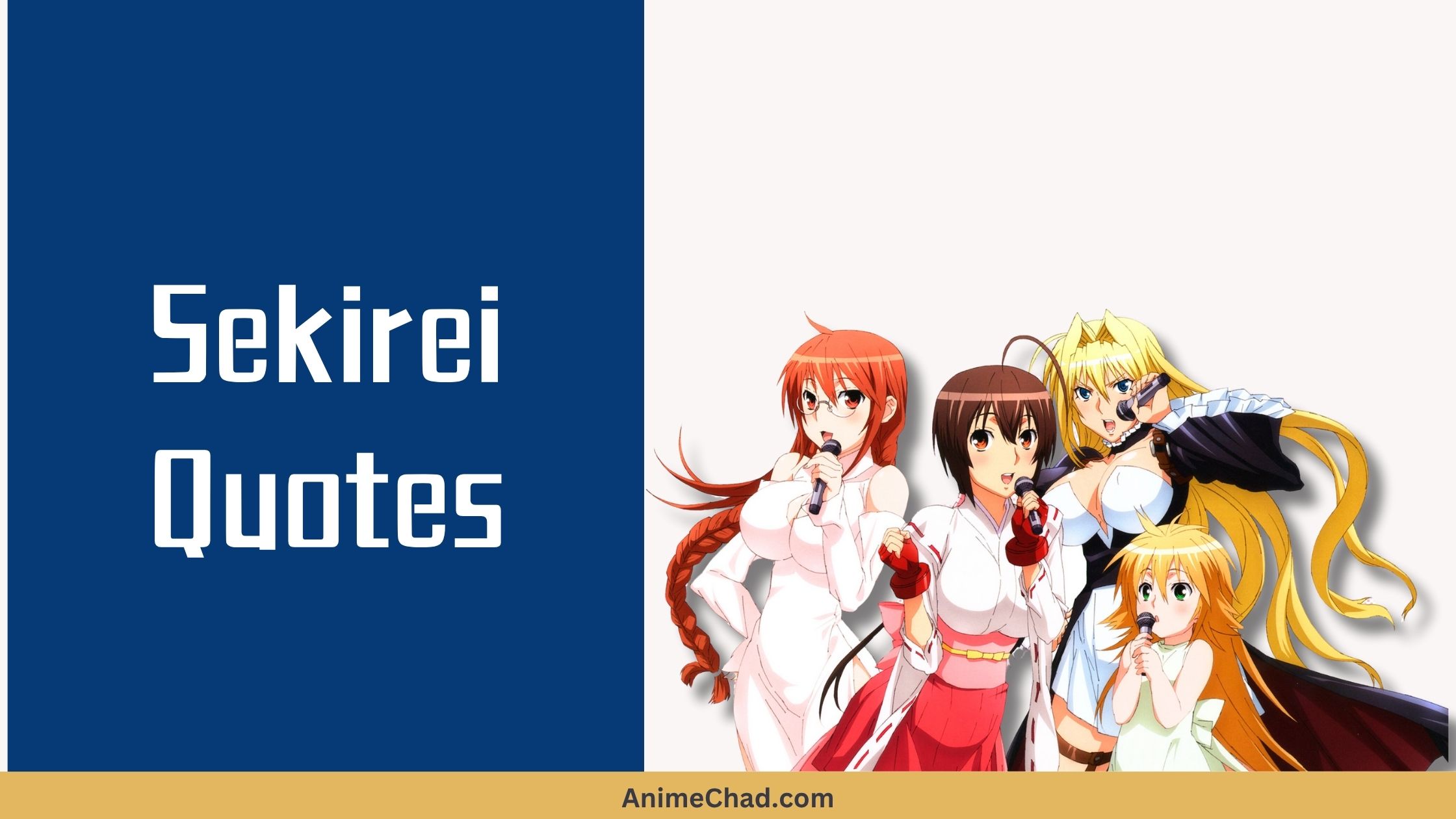 Sekirei Quotes