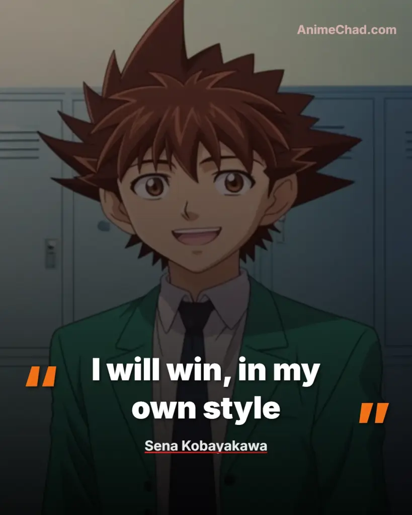 Sena Kobayakawa Quotes (6)