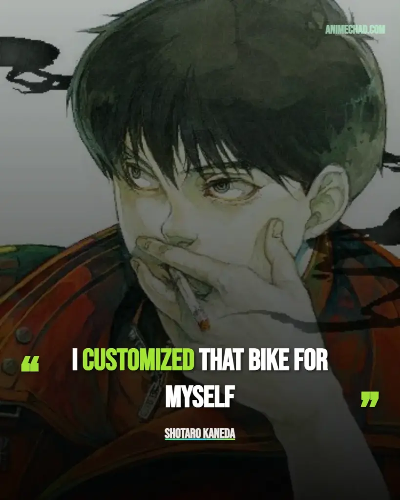 Shotaro Kaneda Quotes (1)