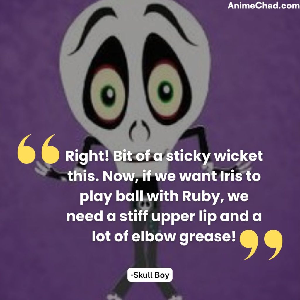 Skull Boy Quotes