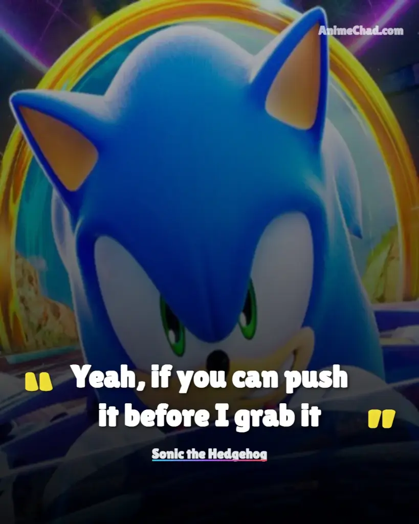 Sonic The Hedgehog Quotes (3)