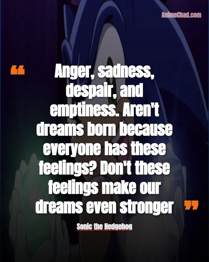 Sonic The Hedgehog Quotes (6)