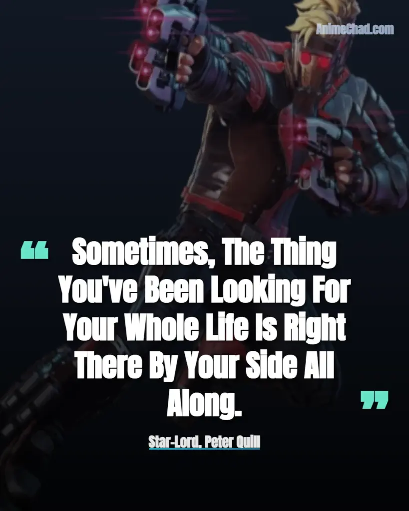 Star Lord, Peter Quill Quotes (1)