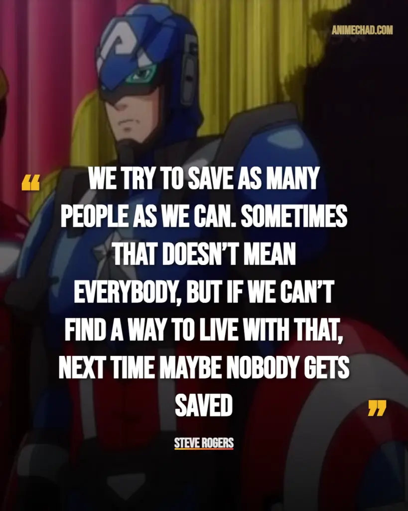 Steve Rogers Quotes