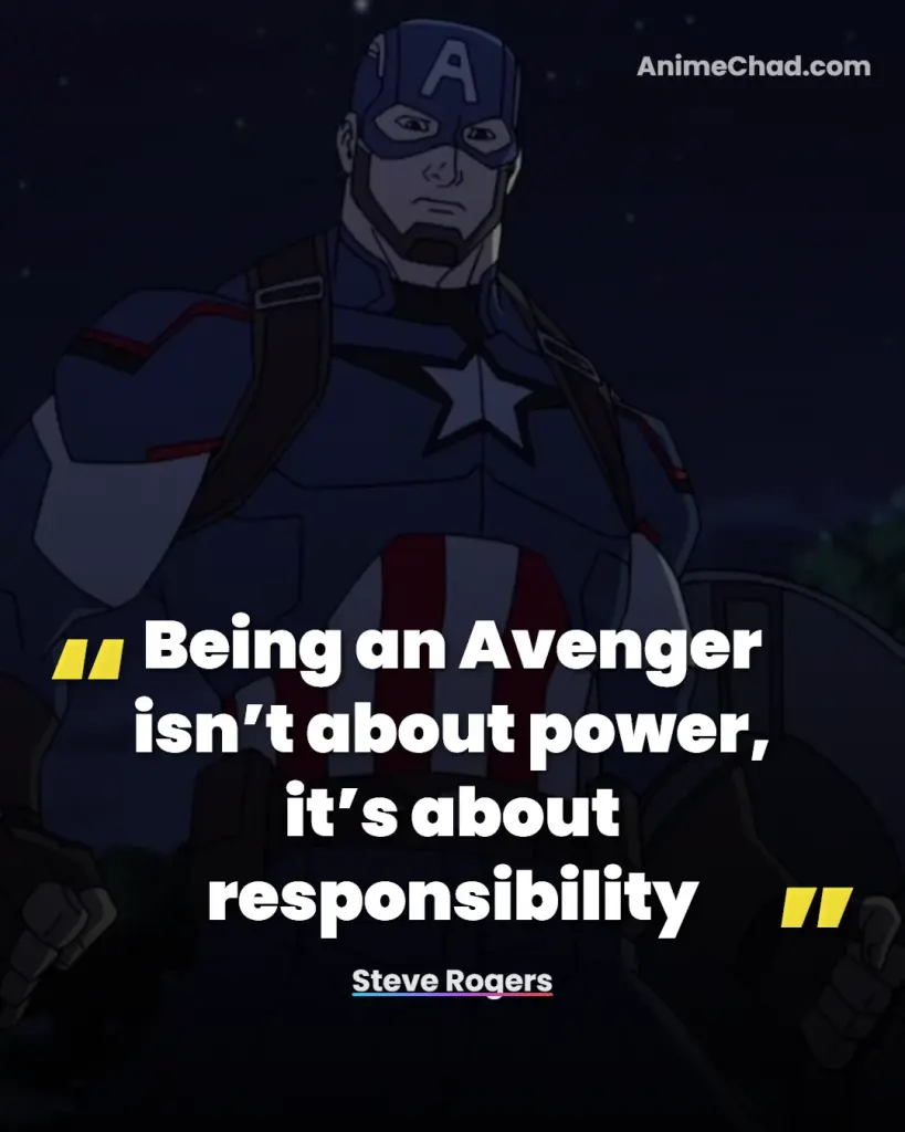 Steve Rogers Quotes
