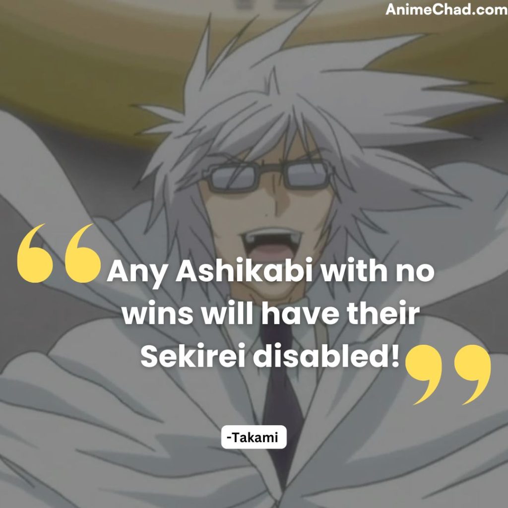 Takami Quotes